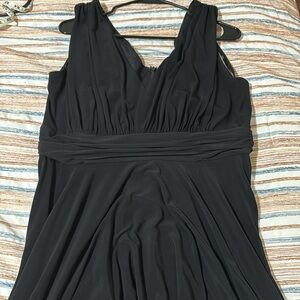 Size 16 Black Formal high low dress